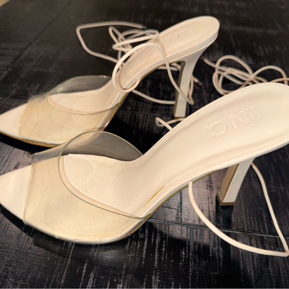 INC International Concepts Women's Beige Heels - Picture 2 of 3